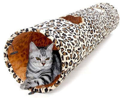 PetierWeit Cat Tunnel S-Type Cat Tunnels for Indoor Cats 5 Way Upgraded Collapsible Rabbit Tunnel with Ball Interactive Pet Toy Cat Tube and Tunnel with Storage Bag for Kitten Rabbit Puppy Guinea Pig 